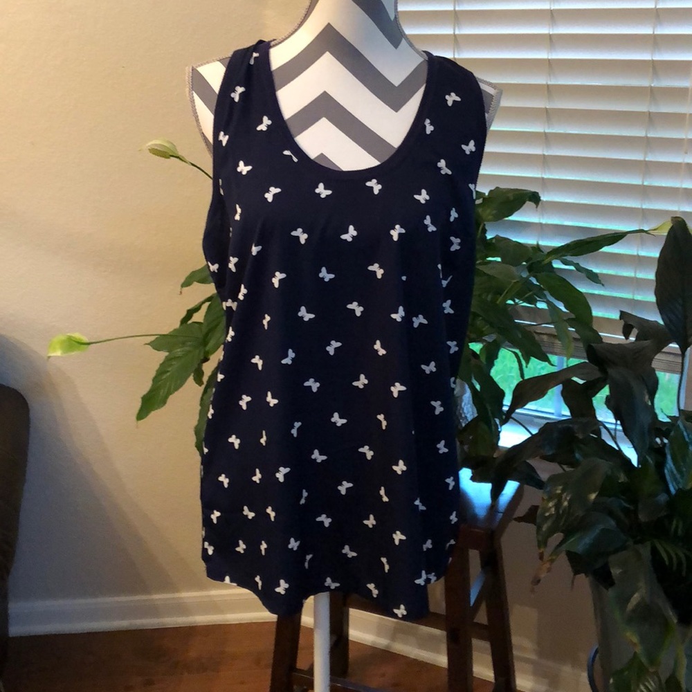 Banana Republic Butterfly Print Tank Top